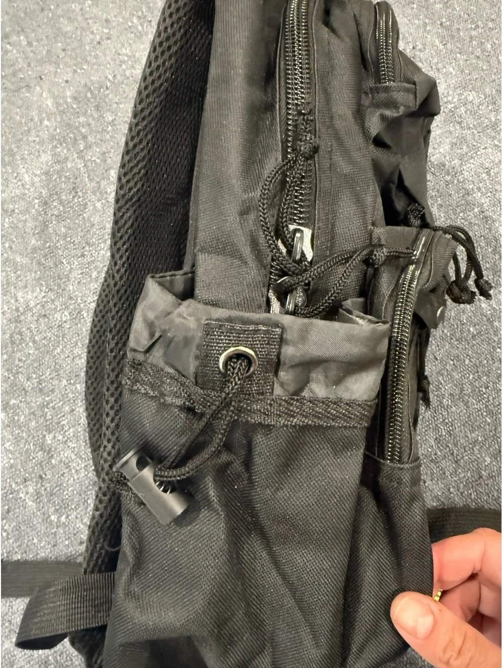 NRA Blackout Black Tactical MOLLE Backpack
